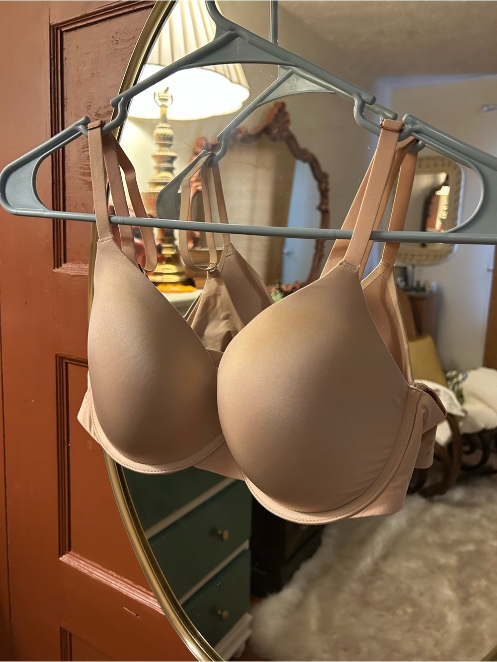 aerie Light Nude Padded T-Shirt Bra